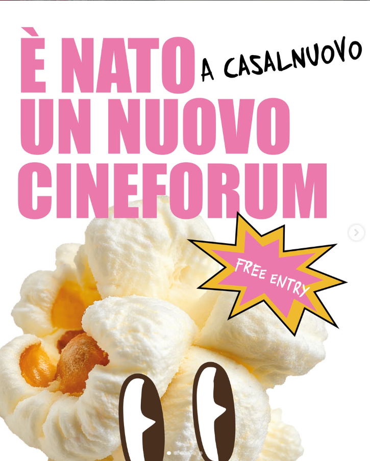 Pop Core e Patatine — cineforum Casalnuovo